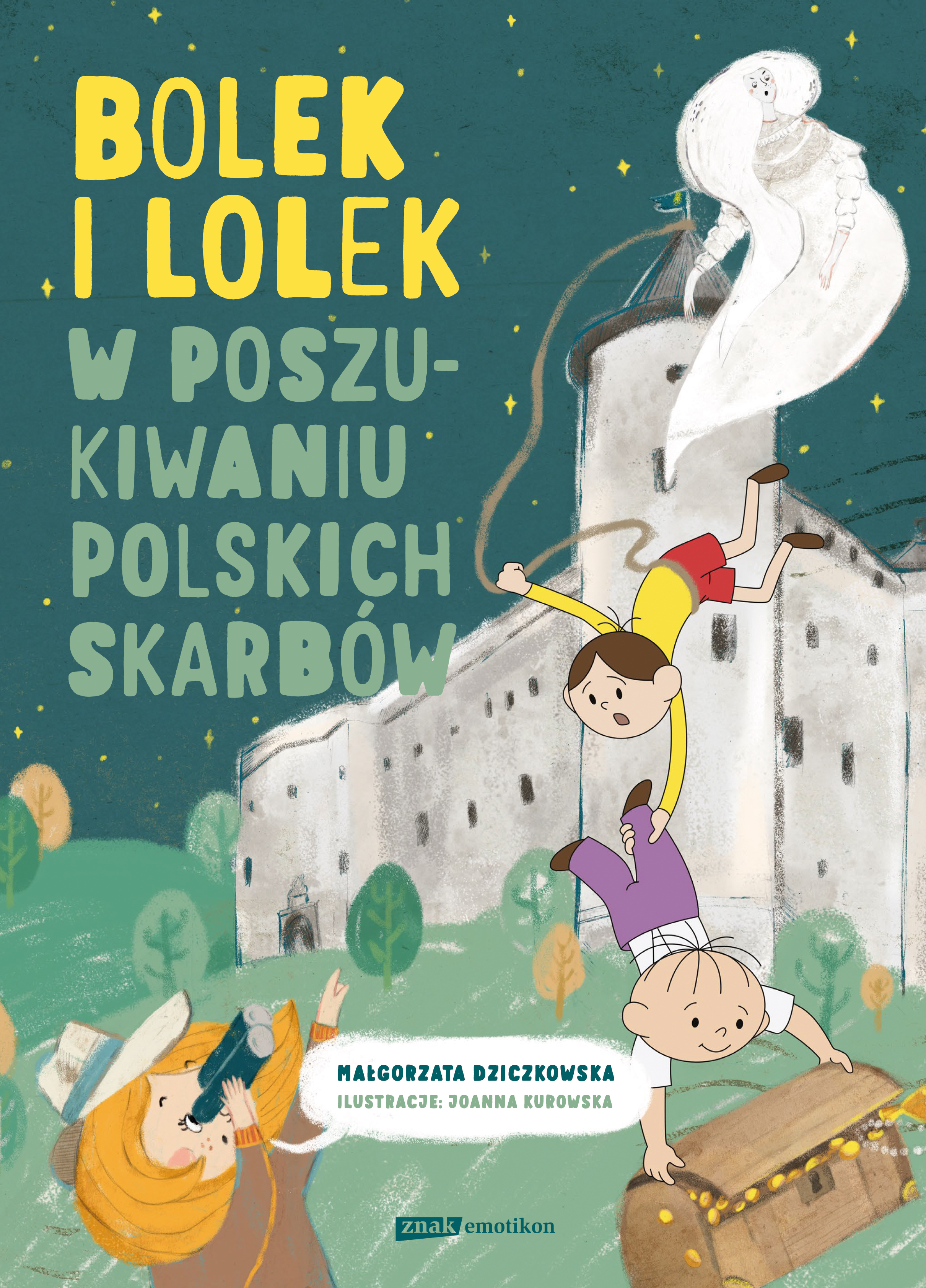 Okładka - Bolek i Lolek. W poszukiwaniu polskich skarbów