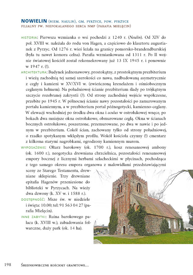 Okładka - Średniowieczne Kościoły Granitowe